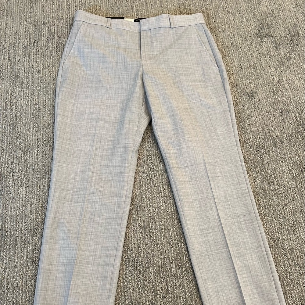 NWT Banana Republic Gray Ryan Pants - Italian Wool Blend